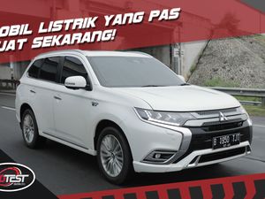 Tes Lengkap Mitsubishi Outlander PHEV: Mobil Listrik Gak Pakai Ribet