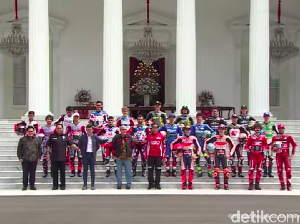 Jokowi: Alhamdulillah, 60 Ribu Tiket MotoGP Mandalika Sudah Terjual