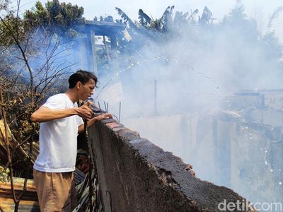 Rumah Warga di Mampang Prapatan VII, Jaksel Kebakaran