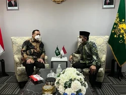 Firli Sowan ke PBNU, Gus Yahya: Ini Pertemuan Sahabat Lama