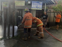 Pipa Gas Alam di Beji Depok Bocor, Diduga Akibat Pembakaran Sampah