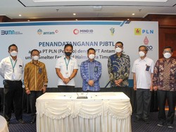 PLN Siap Pasok Listrik 80 MVA ke Smelter Antam di Halmahera Timur