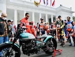 Jokowi: Motor Saya Tak Sekeren Pebalap MotoGP, tapi...