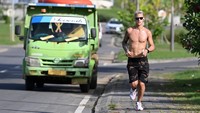 Quartararo di Mandalika: Lari Telanjang Dada sampai Jadi Pawang Hujan