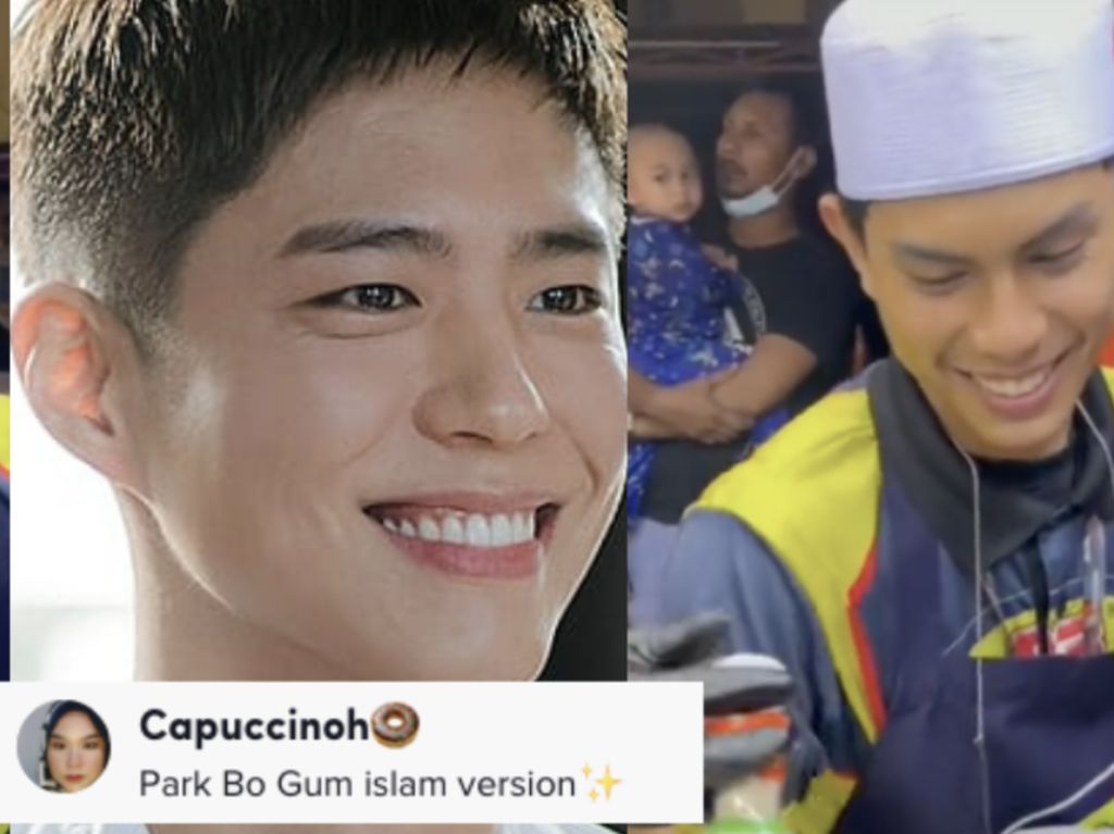 Viral Penjual Burger Mirip Aktor Korea, Netizen: Park Bo Gum Versi Halal Viral Penjual Burger Mirip Aktor Korea, Netizen: Park Bo Gum Versi Halal