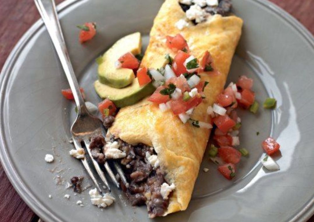 Black bean omelet/Foto: Pinterest.com/Eat This Not That