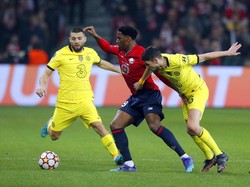 Lille vs Chelsea berlangsung di Stade Pierre-Mauroy, Lille, Kamis (17/3/2022) dini hari WIB.