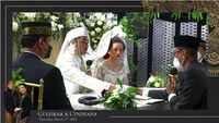 Momen Akad Nikah Adik Kriss Hatta, Cyndyana Lorens Si Mantan Pramugari