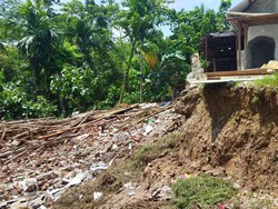 BPBD: Tanah Bergerak Fenomena Bencana Alam Baru di Sobang Pandeglang