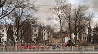 Gedung Teater Tempat Berlindung Warga Mariupol Hancur, Ini Potretnya
