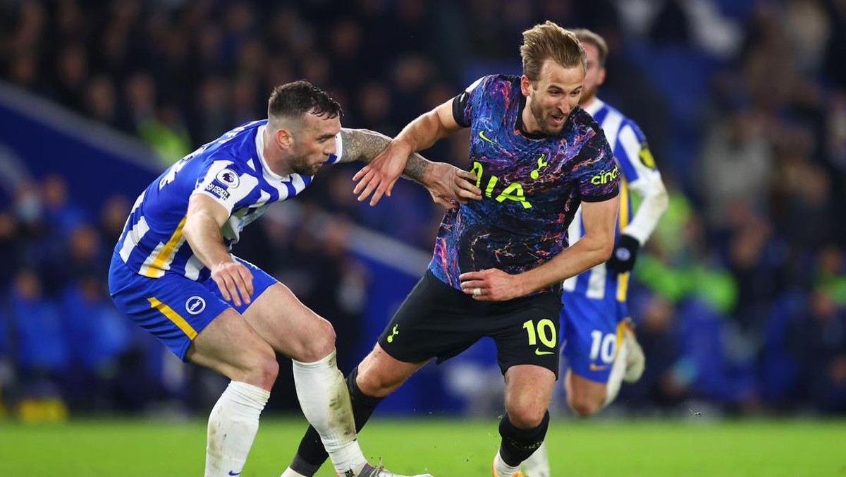 Tottenham Hotspur menang 2-0 atas Brighton & Hove Albion. (Foto: Getty Images/Julian Finney)