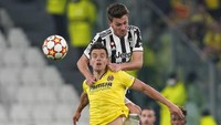 Juventus menjamu Villarreal di Allianz Stadium, Kamis (17/3/2022) dini hari WIB pada leg kedua 16 besar Liga Champions. Kedua tim berimbang 1-1 pada leg pertama. AP/Antonio Calanni.