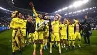 Dengan hasil ini, Villarreal melaju ke perempatfinal dengan agregat 4-1. AP/Fabio Ferrari.