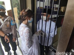 Haru! Tahanan Ini Ijab Kabul di Polrestabes Semarang