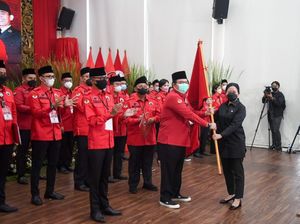 Puan Lantik Anak Budi Gunawan Jadi Ketum Banteng Muda PDIP Puan Lantik Anak Budi Gunawan Jadi Ketum Banteng Muda PDIP