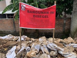 Lahan Tempat Got Mampet Biang Banjir Duren Sawit Kini Disegel