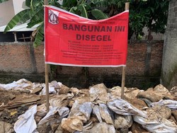 Lahan Tempat Got Mampet Biang Banjir Duren Sawit Kini Disegel