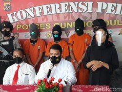 Cari Musuh Bawa Gir Keliling Jalanan Wonosari, 4 Remaja Ini Diringkus