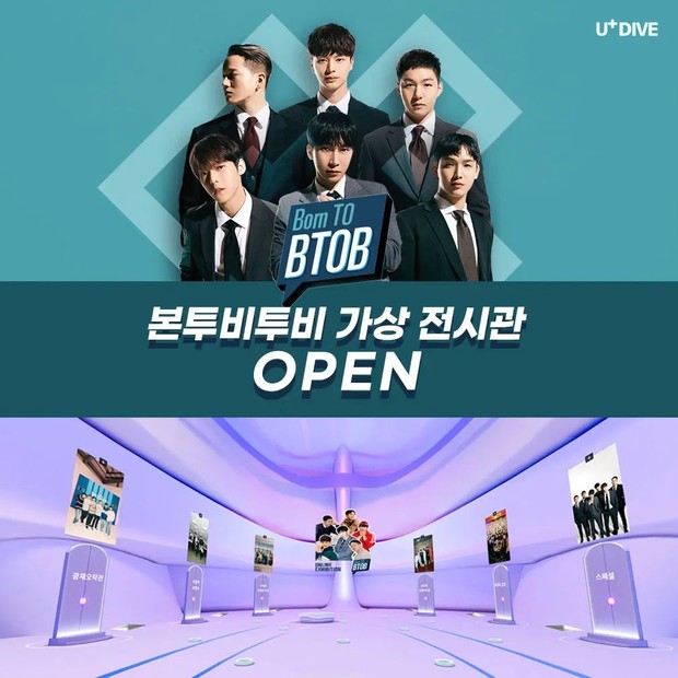Potret proyek BTOB bersama U+DIVE