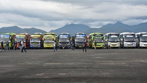 Ratusan Bus Gratis Siap Wira-wiri Layani Penonton MotoGP