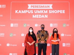Walkot Bobby Nasution Resmikan Kampus UMKM Shopee Medan, Ini Harapannya