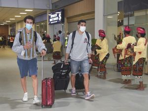 Siap Balapan di Mandalika, Marc Marquez-Alex Rins Tiba di Lombok