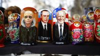 Toko Ini Bakal Singkirkan Souvenir Bergambar Presiden Putin