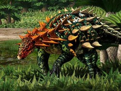 Dinosaurus Ber-armor dari Asia Ditemukan, Tampilannya Mantap!
