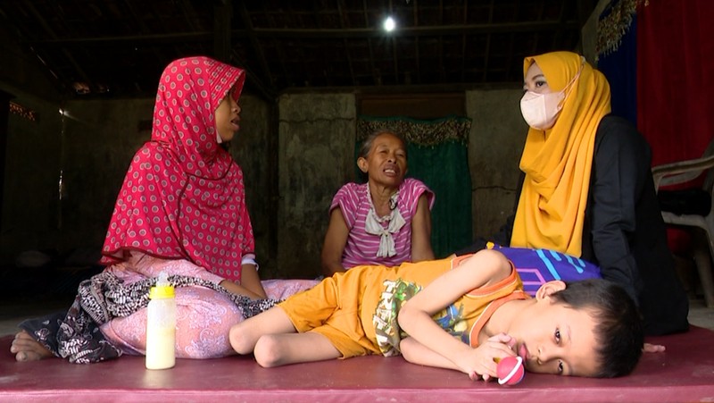 Ini Eko, Bocah Penderita Cerebral Palsy di Ngawi Menanti Uluran Tanganmu