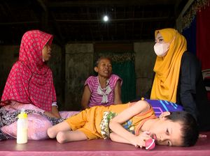 Ini Eko, Bocah Penderita Cerebral Palsy di Ngawi Menanti Uluran Tanganmu