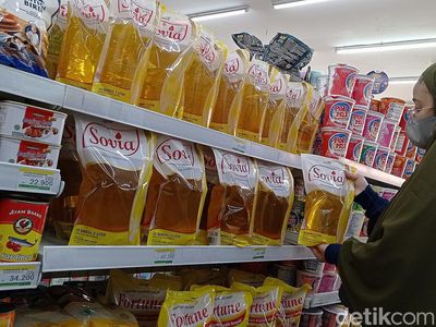 HET Dicabut, Stok Minyak Goreng di Minimarket Melimpah