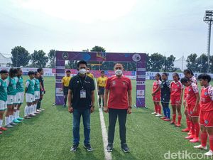 Ketum PSSI Iwan Bule Membuka Gelaran Piala Pertiwi