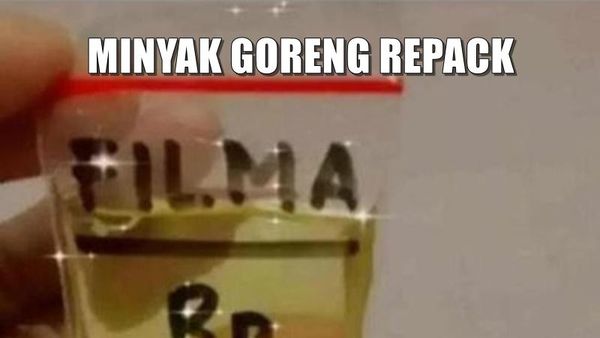 8 Meme Nyeleneh Mahalnya Harga Minyak Goreng Ini Bikin Senyum Sambil Nangis