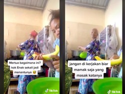 Niat Bantu Ibu Mertua Masak, Wanita Ini Malah Diminta Istirahat