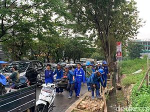 Sumur Resapan Tergenang di Jl Karang Tengah Jaksel Ditangani