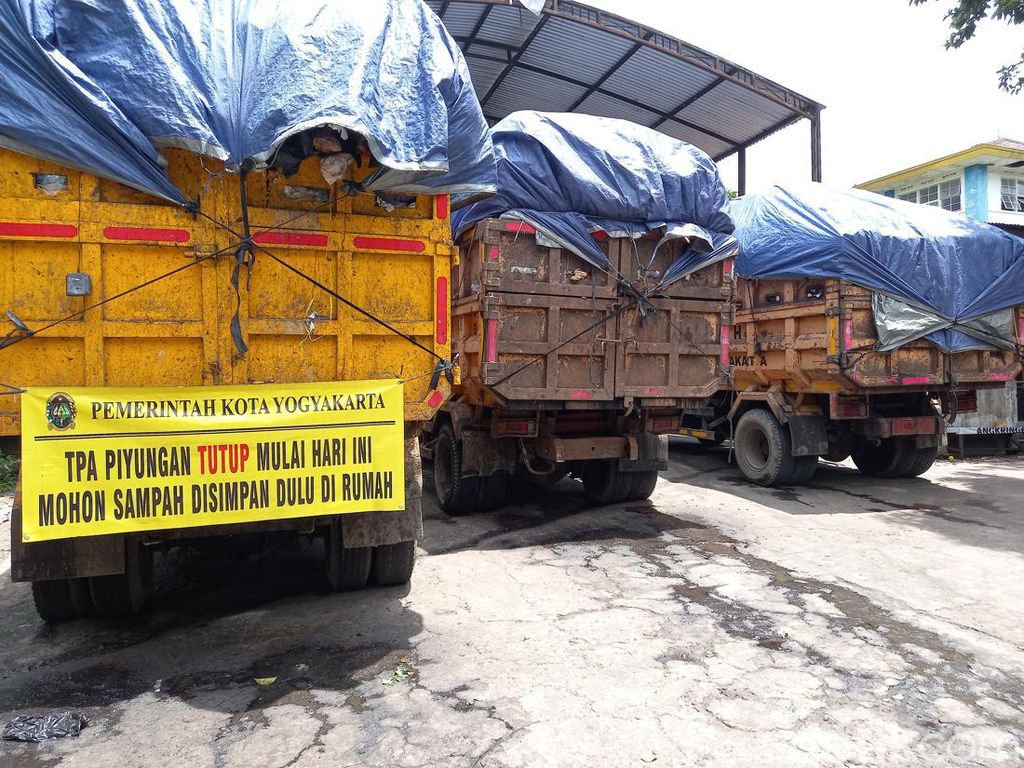 900 Ton Sampah Terancam Menumpuk di Jogja Gegara TPST Piyungan Tutup 3 Hari