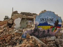 Pengungsi Suriah di Jerman Tunjukkan Solidaritas untuk Ukraina