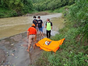 Mayat Misterius dengan Luka di Wajah Ditemukan di Sungai Oya Gunungkidul