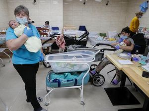 Duh, Bayi-bayi yang Lucu Ini Terlantar Akibat Invasi Rusia