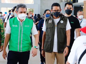 Sandiaga Pantau Kesiapan Bandara MotoGP Mandalika Sandiaga Pantau Kesiapan Bandara MotoGP Mandalika
