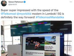 Jurnalis Inggris Kaget Lihat Koneksi Telkomsel di Mandalika, Kenapa?