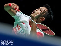 All England 2022: Anthony Ginting Kalah Telak dari Axelsen