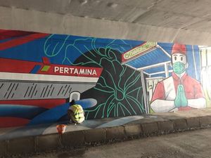 Pertamina Gandeng Gardu House Buat Art Tunnel di Sirkuit Mandalika