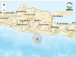 Gempa M 3,2 Guncang Trenggalek