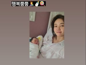 Hwang Jung Eum Pamer Foto Wajah Anak Kedua
