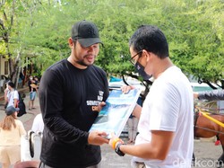 Janji Sandiaga Uno Kawal Perbaikan Infrastruktur Gili Trameno