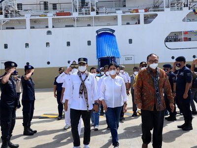 Momen Menhub Tinjau Akomodasi Terapung