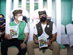 Sandiaga Uno Resmikan Grab Lounge di Bandara Internasional Lombok