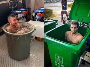 Ragam Tingkah Pembalap MotoGP Saat Ngadem Gegara Kepanasan