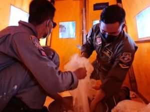 TNI AU-BRIN Semai Garam Cegah Hujan Saat Race MotoGP Mandalika